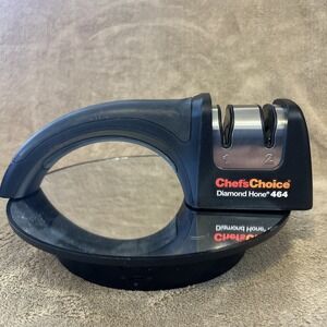 Chef's Choice Diamond Hone 464 Edgecraft  2 Stage Knife Cutlery Manual Sharpener